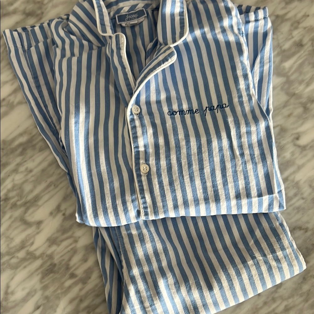 Jacadi Blue Pajama Sets for Comfortable Sleep